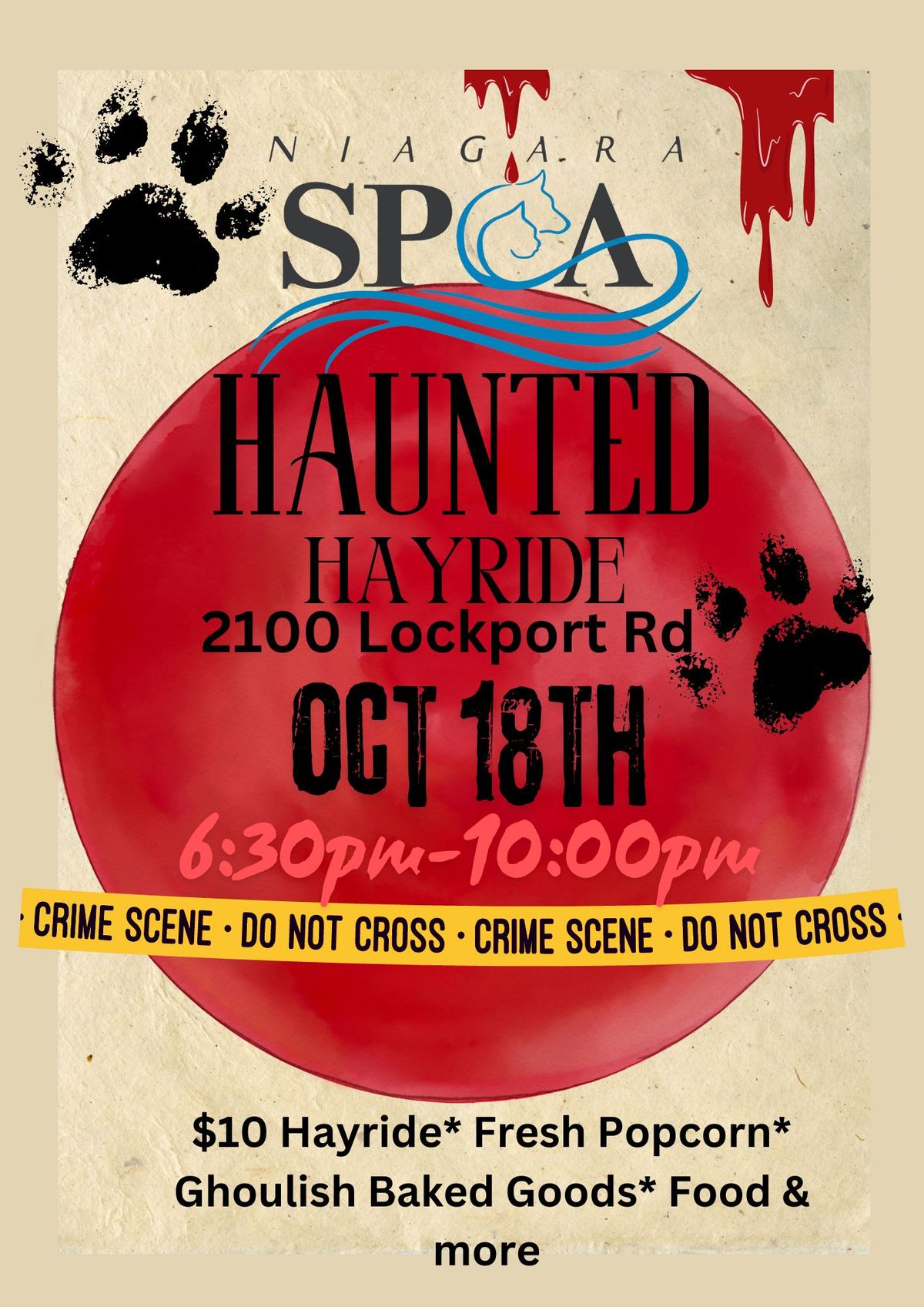 Haunted Hayrides at the Niagara SPCA