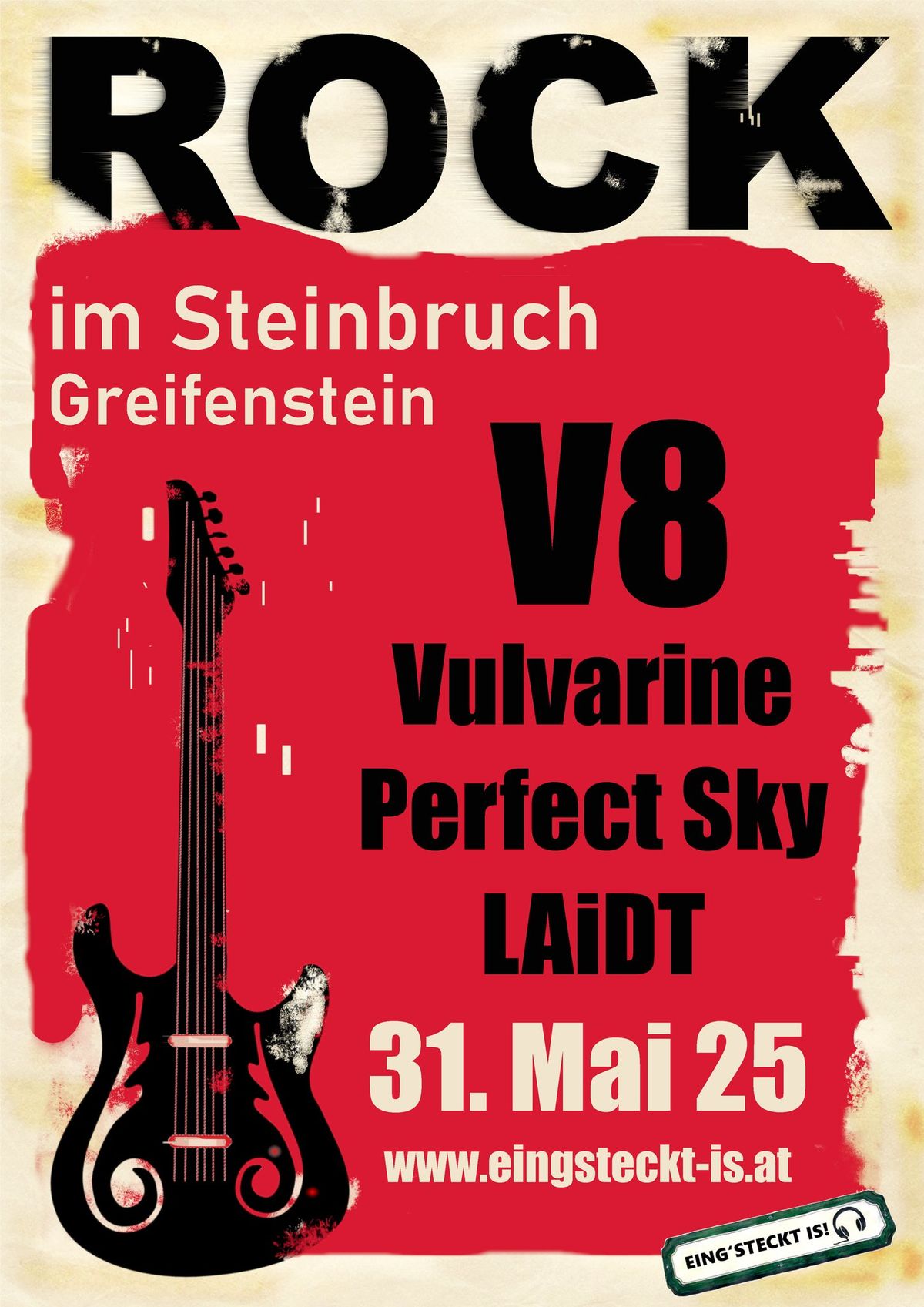 ROCK im Steinbruch Greifenstein mit V8, Vulvarine, Perfect Sky & LAiDT