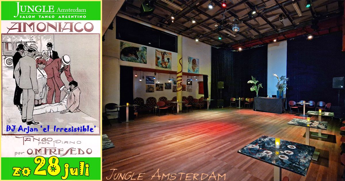 Salon in Jungle, Amsterdam - DJ Arjan 'el Irresistible' \ud83c\udde6\ud83c\uddf7\ud83c\udfb6