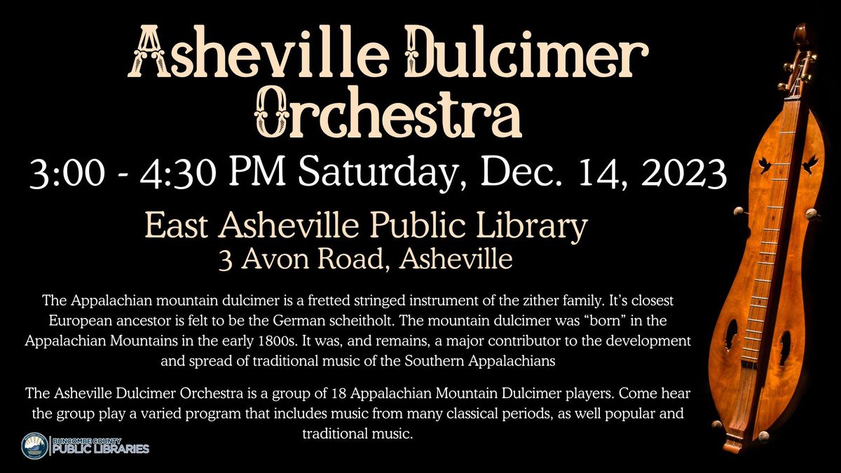 Asheville Dulcimer Orchestra in Concert