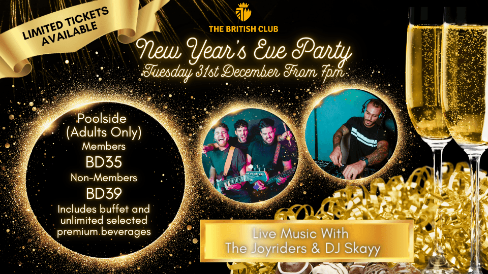 New Year's Eve Party at The British Club