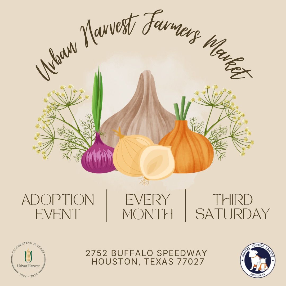 Urban Harvest Farmers Market Adoption Event