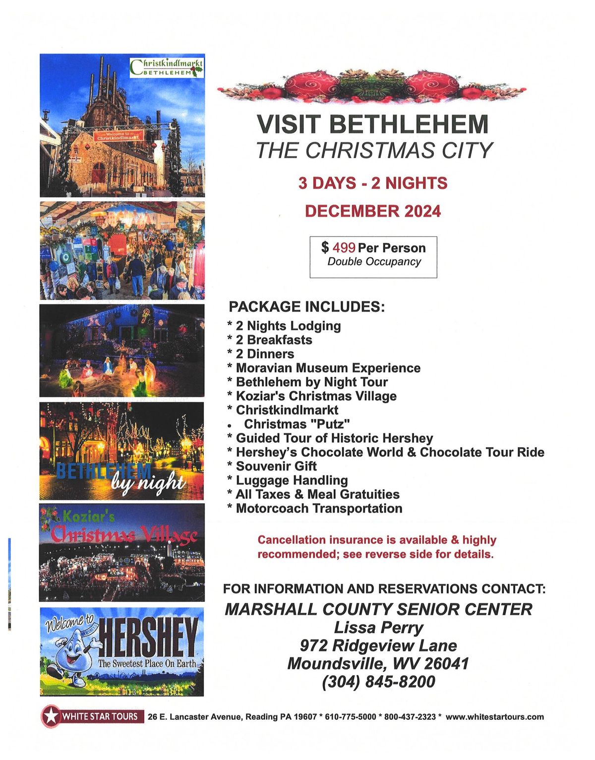 Bethlehem Christmas Trip