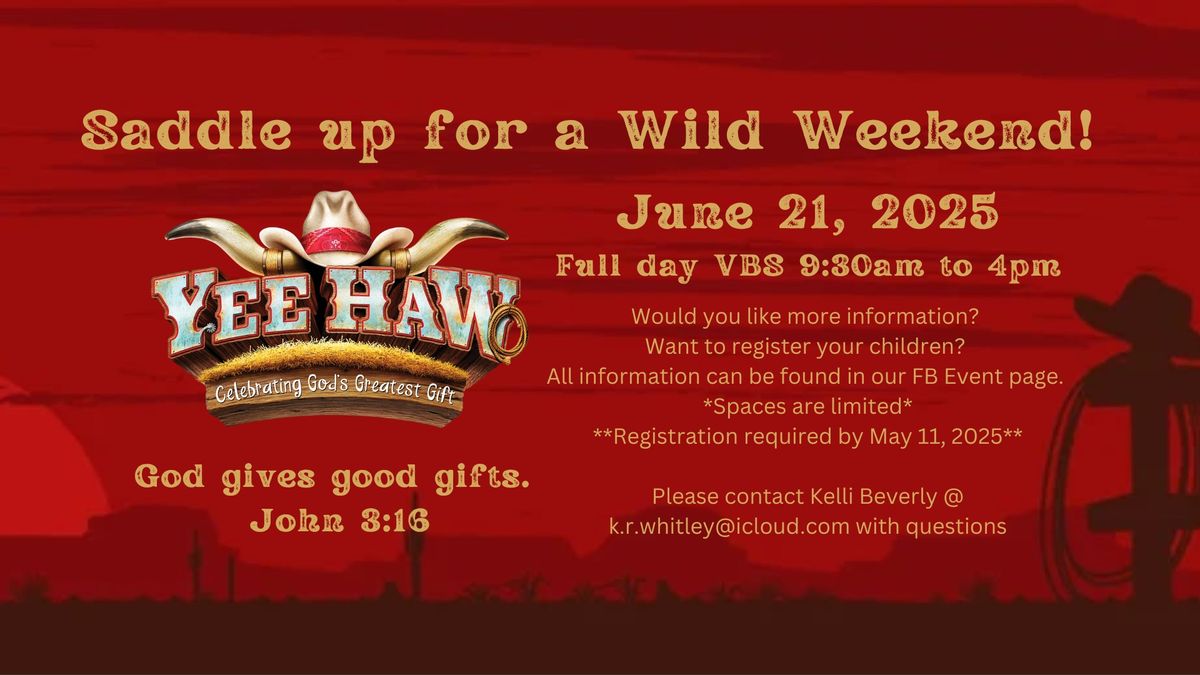 CBC VBS 2025 - YEE-HAW