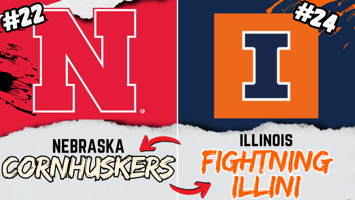 #24 Illinois Fighting Illini at #22 Nebraska Cornhuskers Football