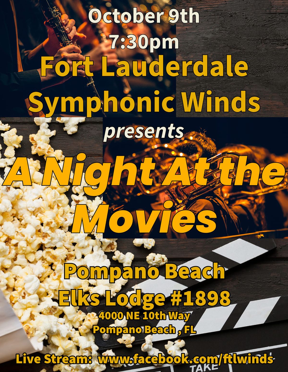 Fort Lauderdale Symphonic Winds - A NIGHT AT THE MOVIES