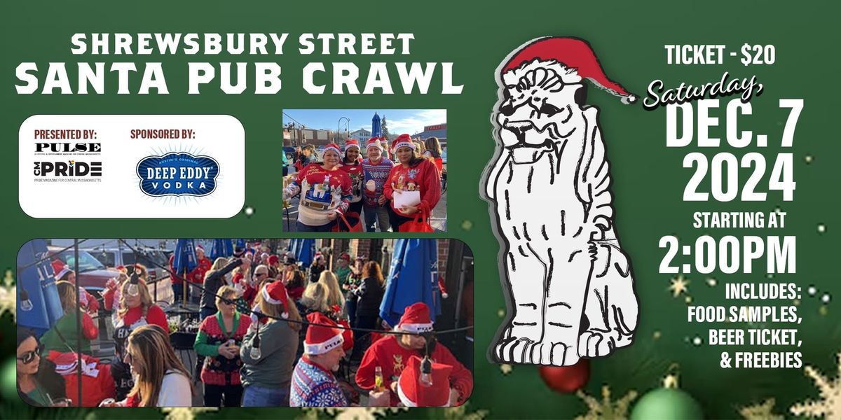 Shrewsbury Street Santa Pub Crawl 2024