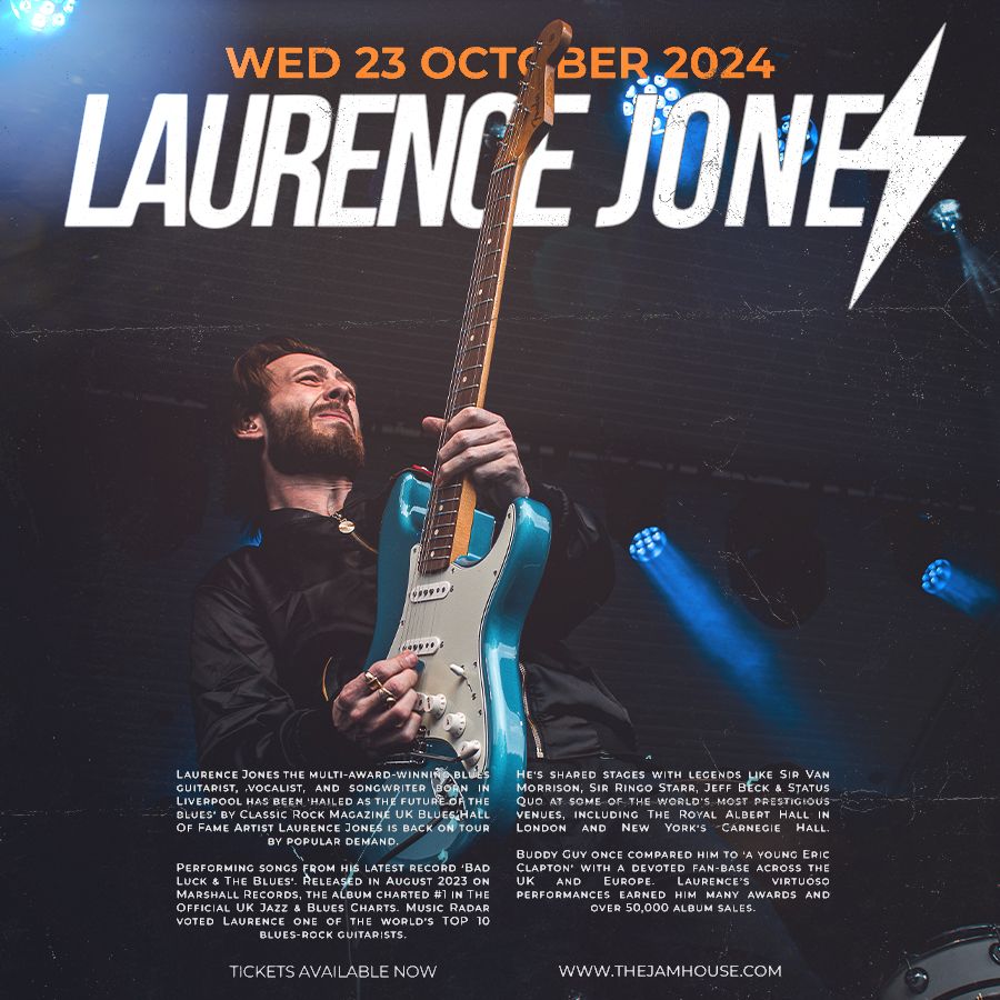 Laurence Jones Live at the Jam House