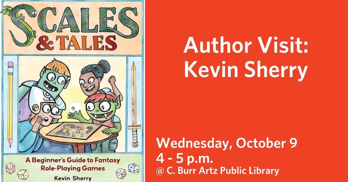 Author Visit: Kevin Sherry