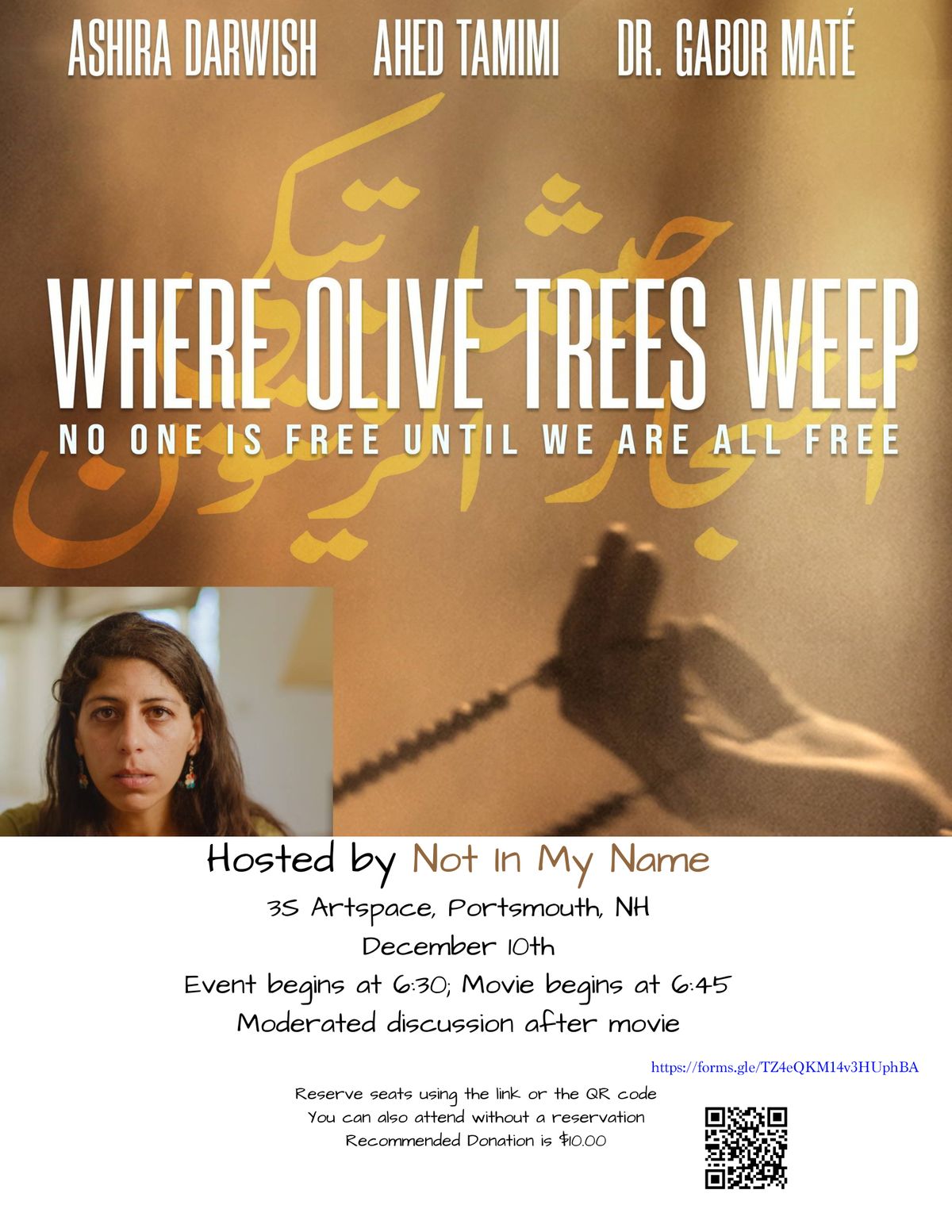 Film: Where Olive Trees Weep