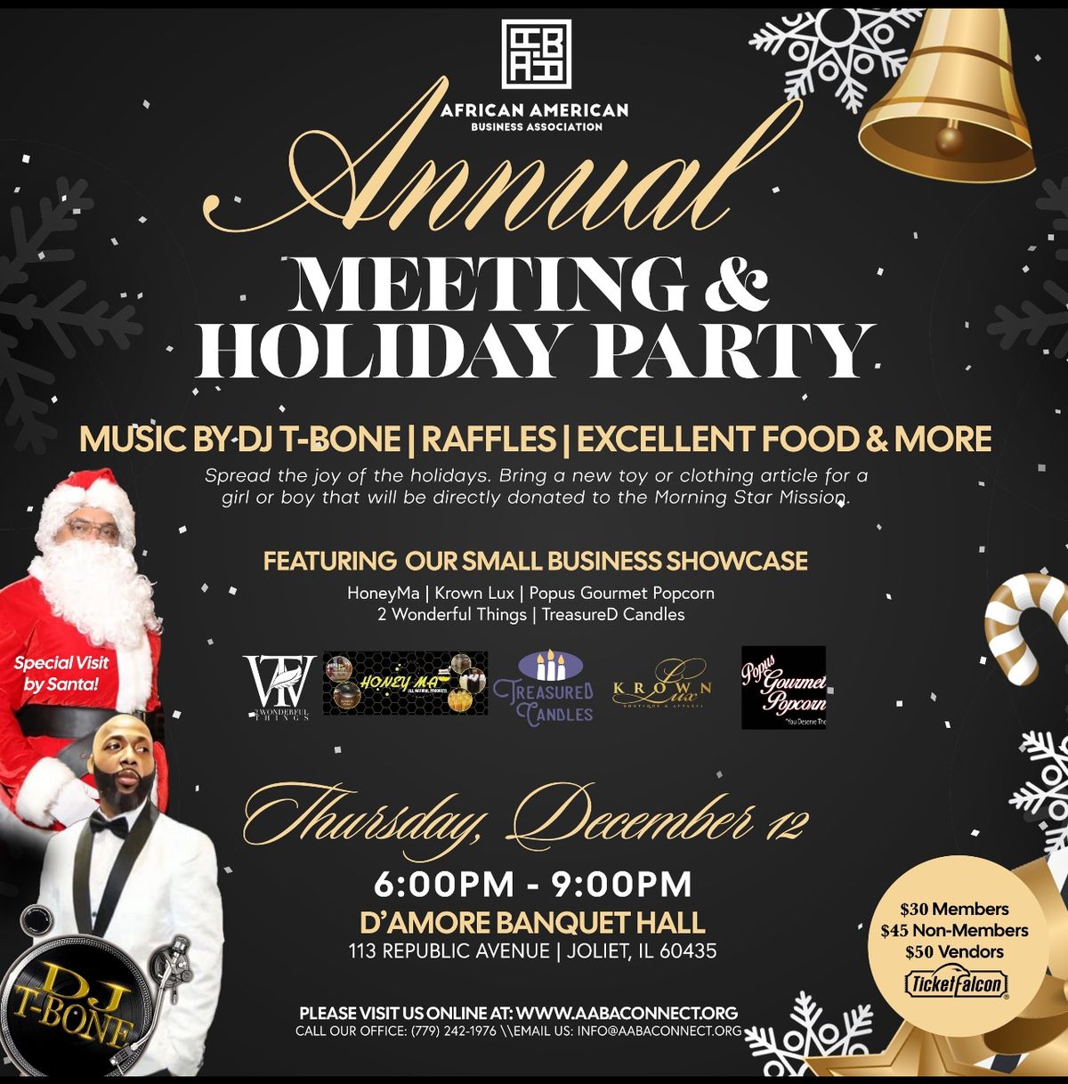 AABA's 2024 Annual Membership Meeting and Holiday Party