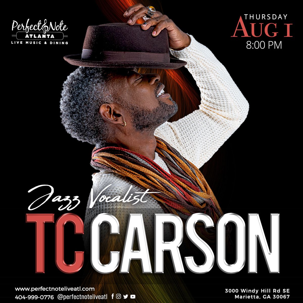 Singer TC Carson