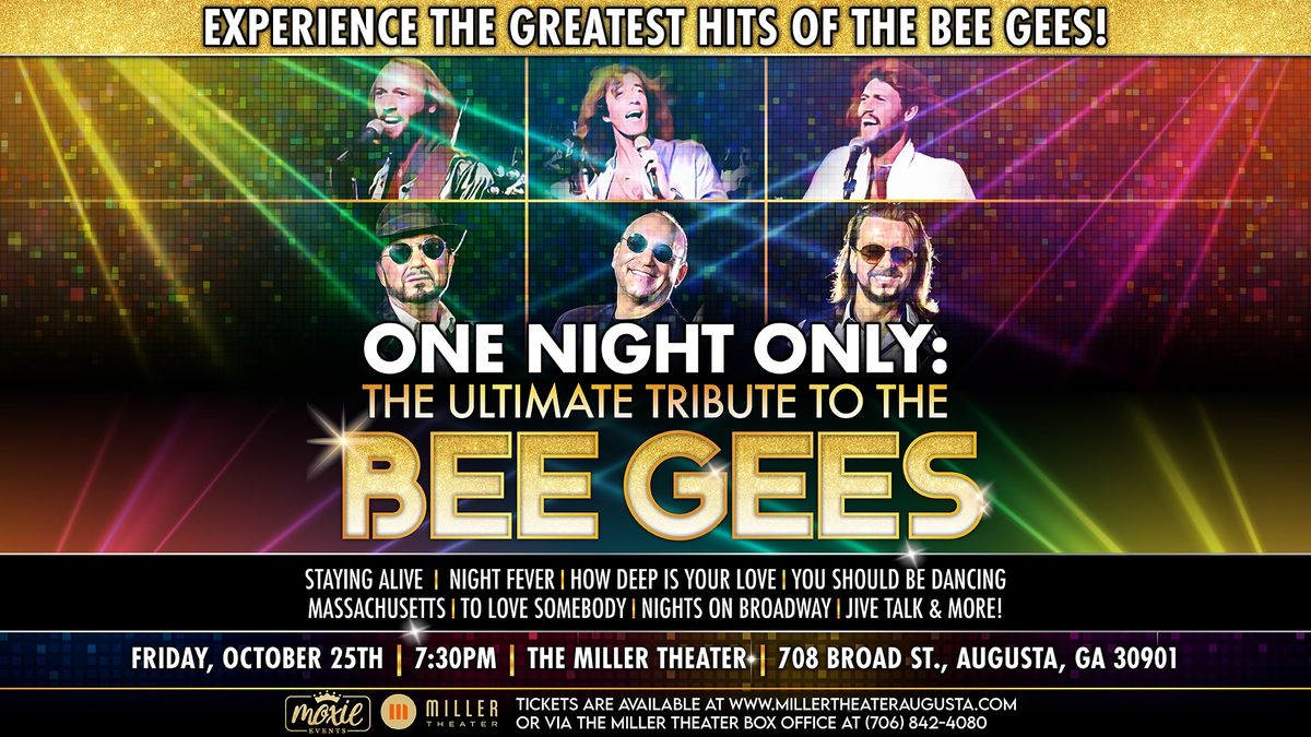 One Night Only | The Ultimate Tribute to the Bee Gees