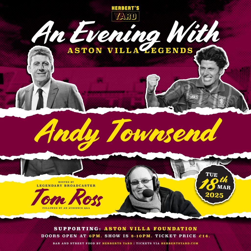 An Evening With AVFC Legend: Andy Townsend