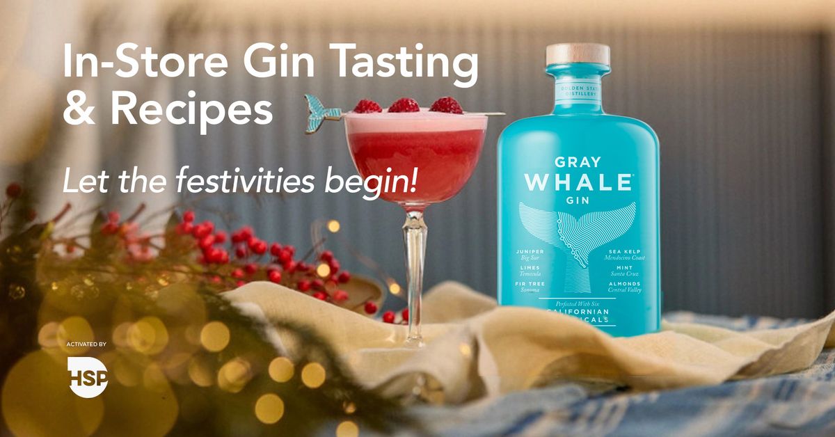 Try Gray Whale Gin at Safeway - Santa Clara - Rivermark Plaza