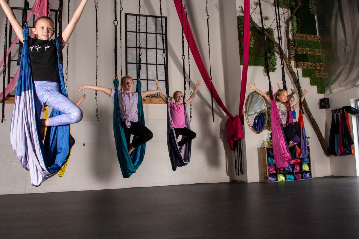 Kids (ages 7-12) Aerial Yoga 5 Week Series