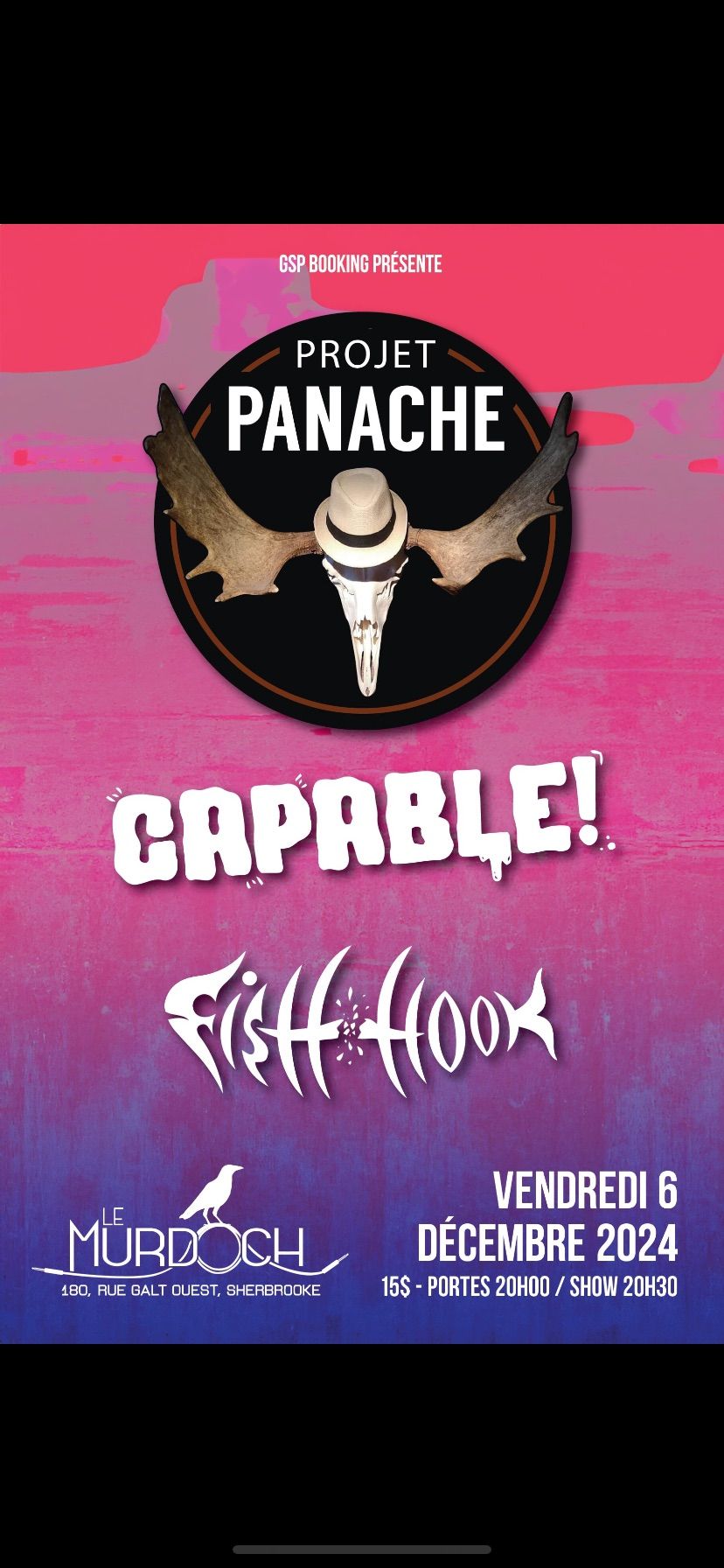 PROJECT PANACHE \/ CAPABLE \/ FISH HOOK 