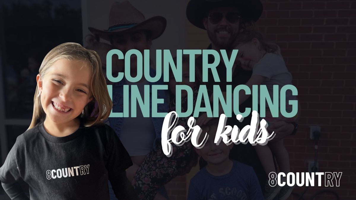 Country Line Dance Event for Kids