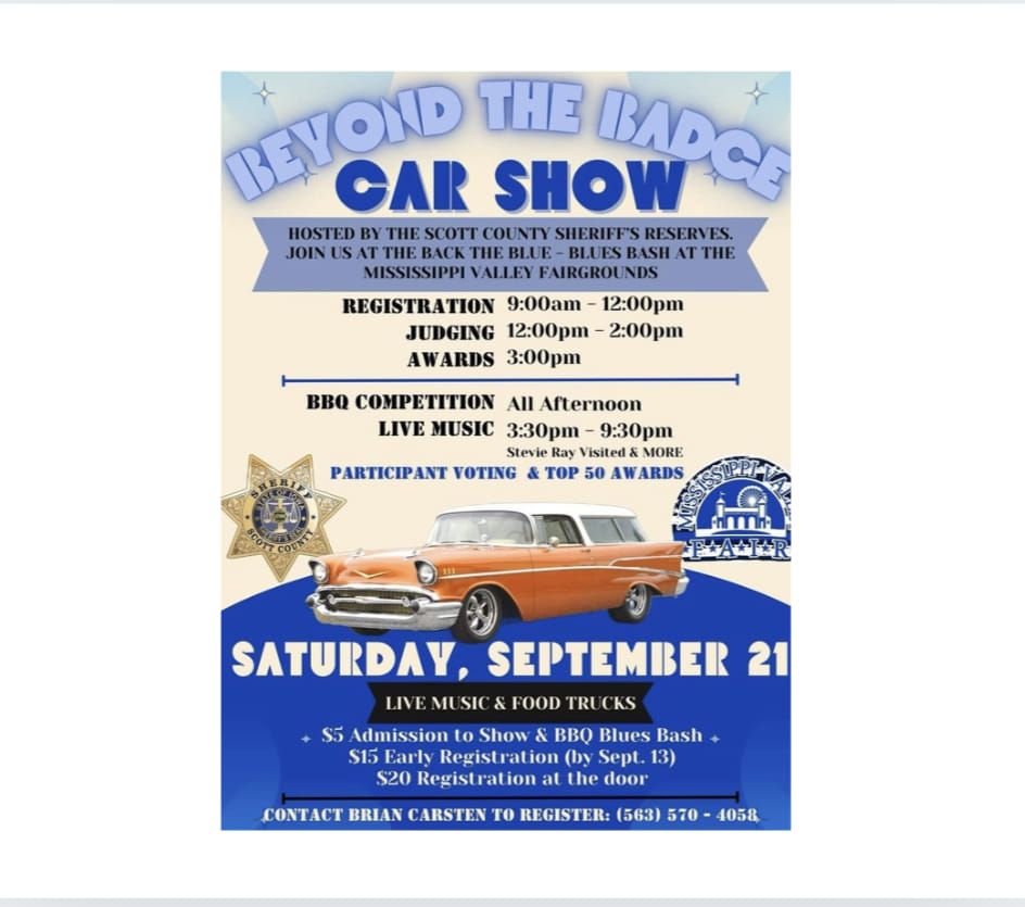 Beyond The Badge Car Show And Blues Bash