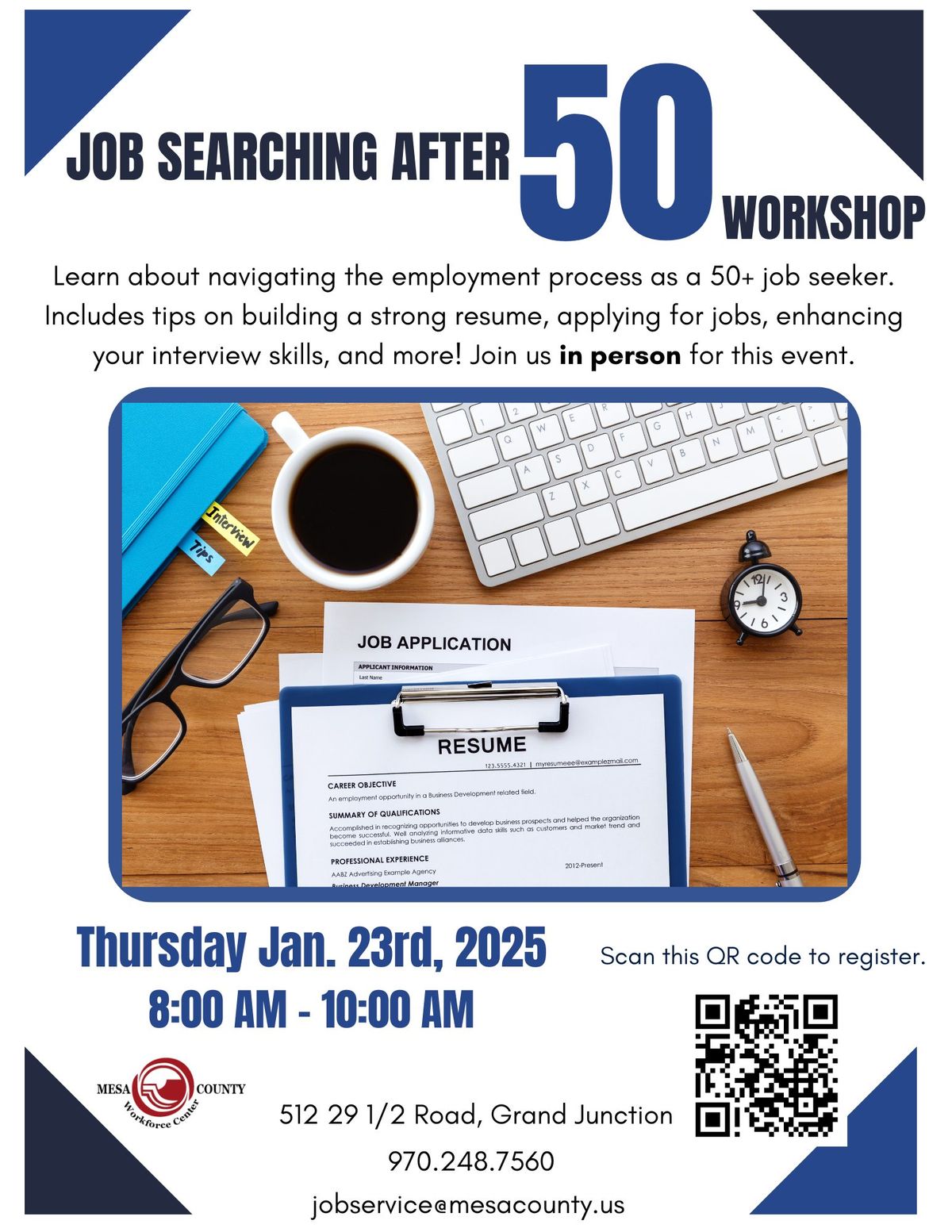 Job Searching After 50-Workshop