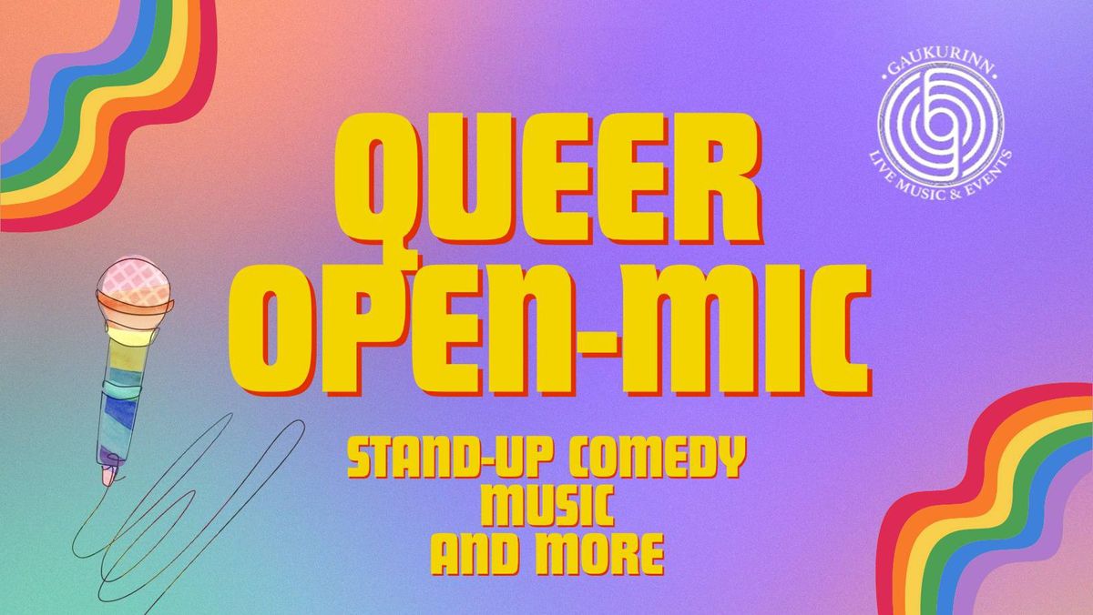 Queer Open-Mic at Gaukurinn