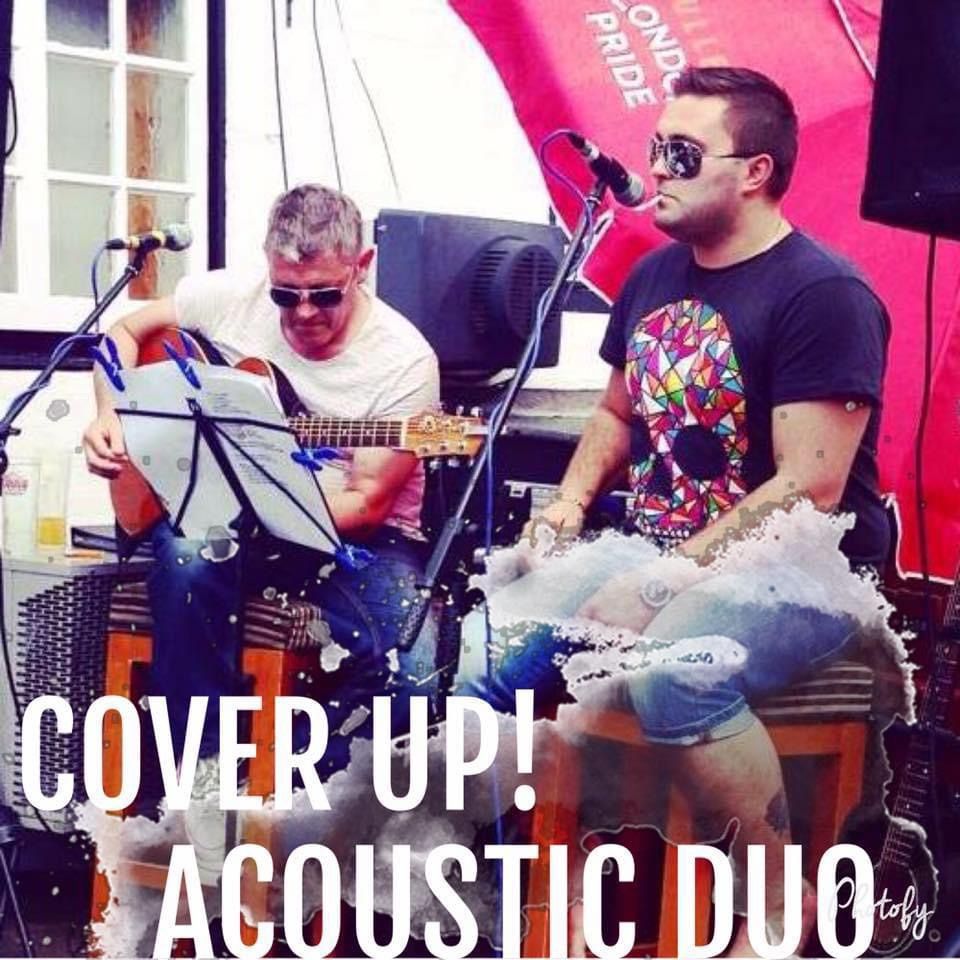 Cover Up! Acoustic duo live @ the Old Windmill