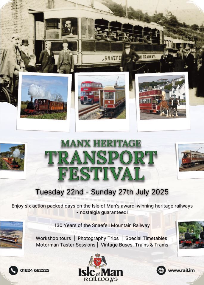 Manx Heritage Transport Festival 2025