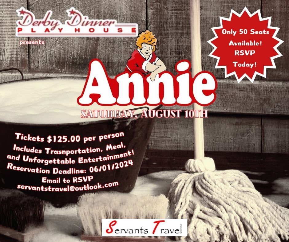 Annie Derby Dinner Playhouse in Aug 10 2024
