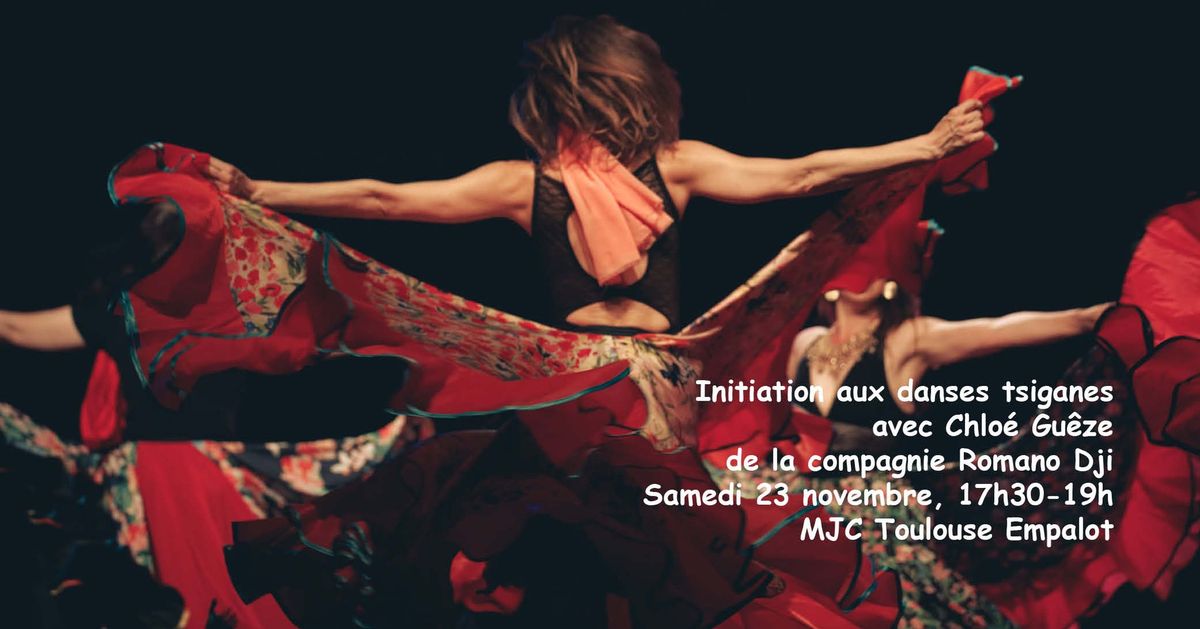 Initiation danses tsiganes avec Chlo\u00e9 Gu\u00eaze (cie Romano Dji) \/ festival Balkanica