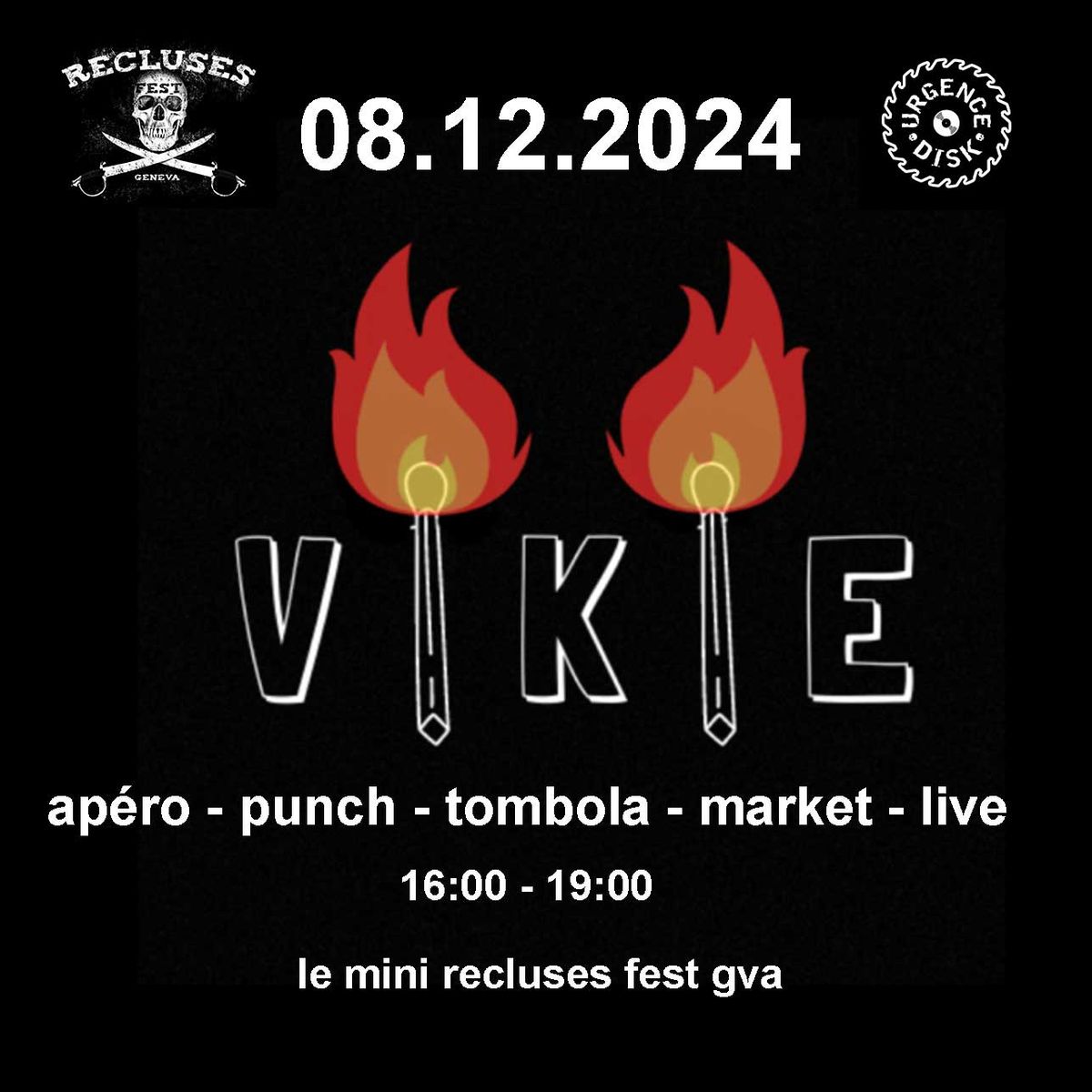 Mini Recluse Fest \/ live \/ market \/ tombola \/ punch \/ amour 