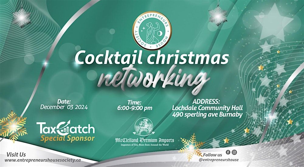 Cocktail Christmas Networking