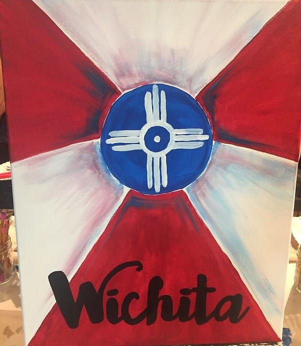 Wichita Flag Paint Night 