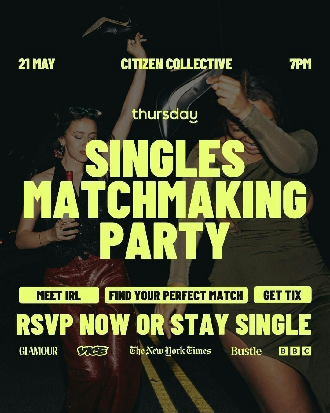 Thursday | Matchmaking Party | Citizen Collective