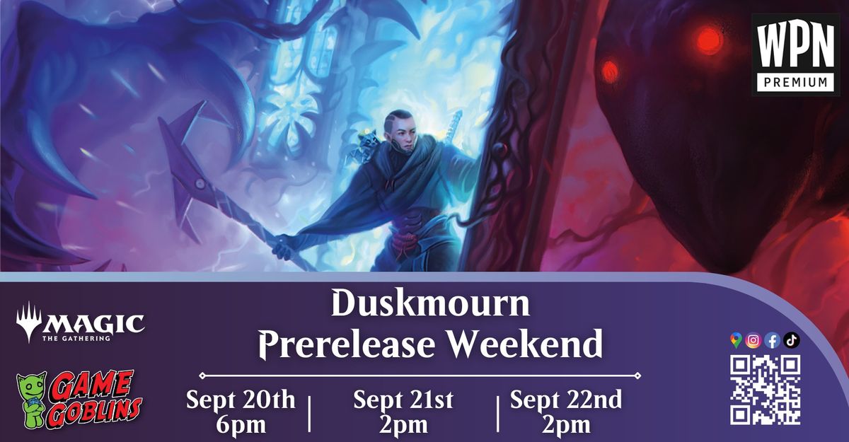 MtG: Duskmourn Prerelease