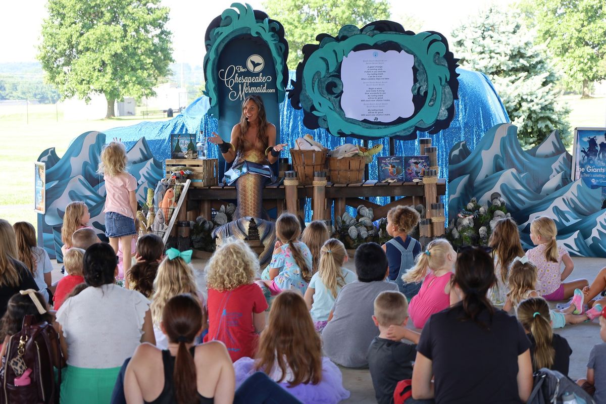 Chesapeake Mermaid at Sunset Park Day