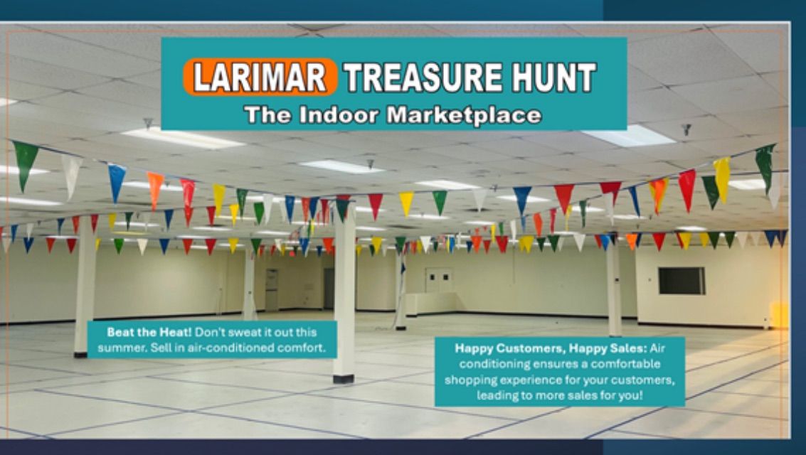 Larimar Treasure Hunt -Weekly Indoors Flea Markets 