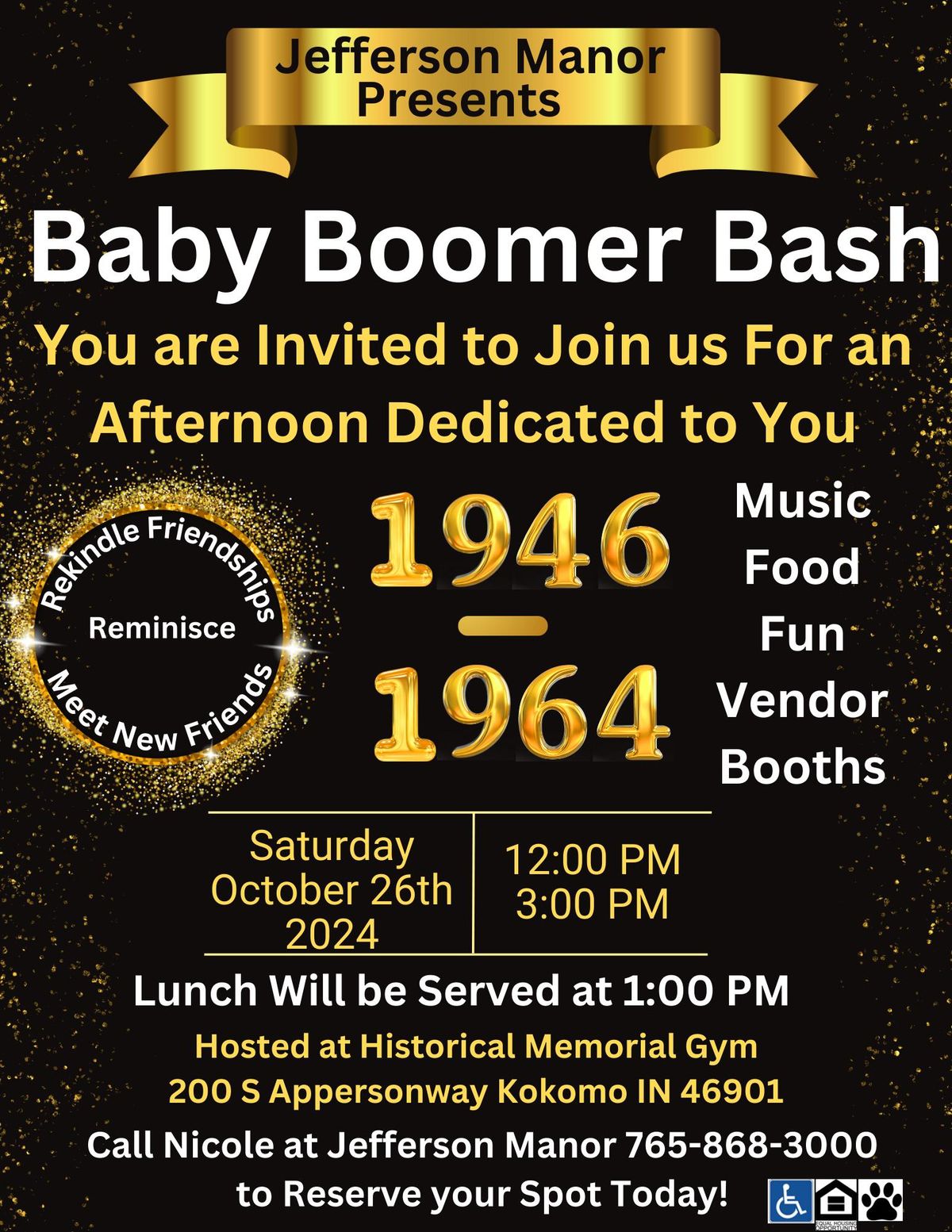 Baby Boomer Bash (1946-1964)