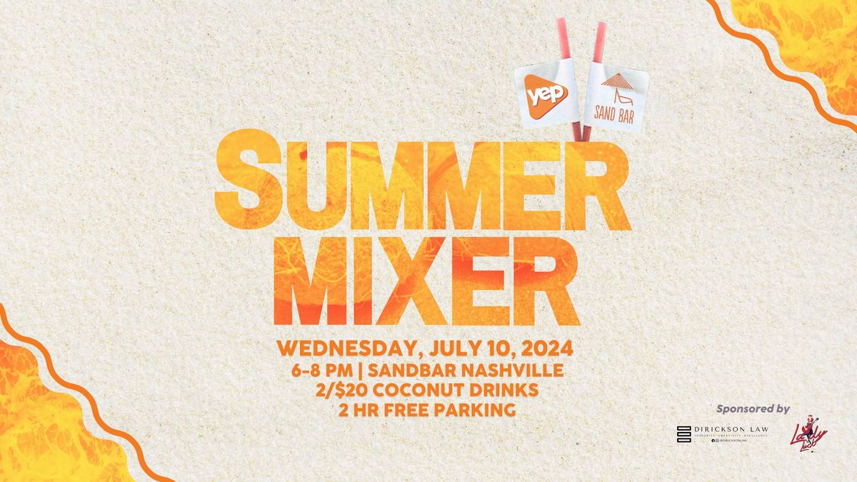 YEP Summer Mixer