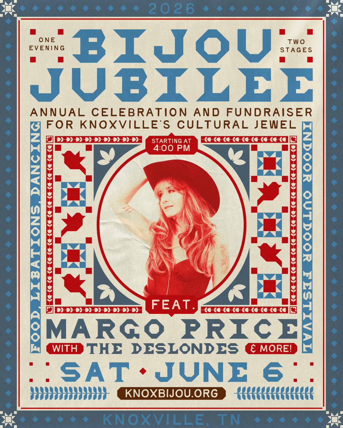 2026 Bijou Jubilee feat. Margo Price at Bijou Theatre - Knoxville