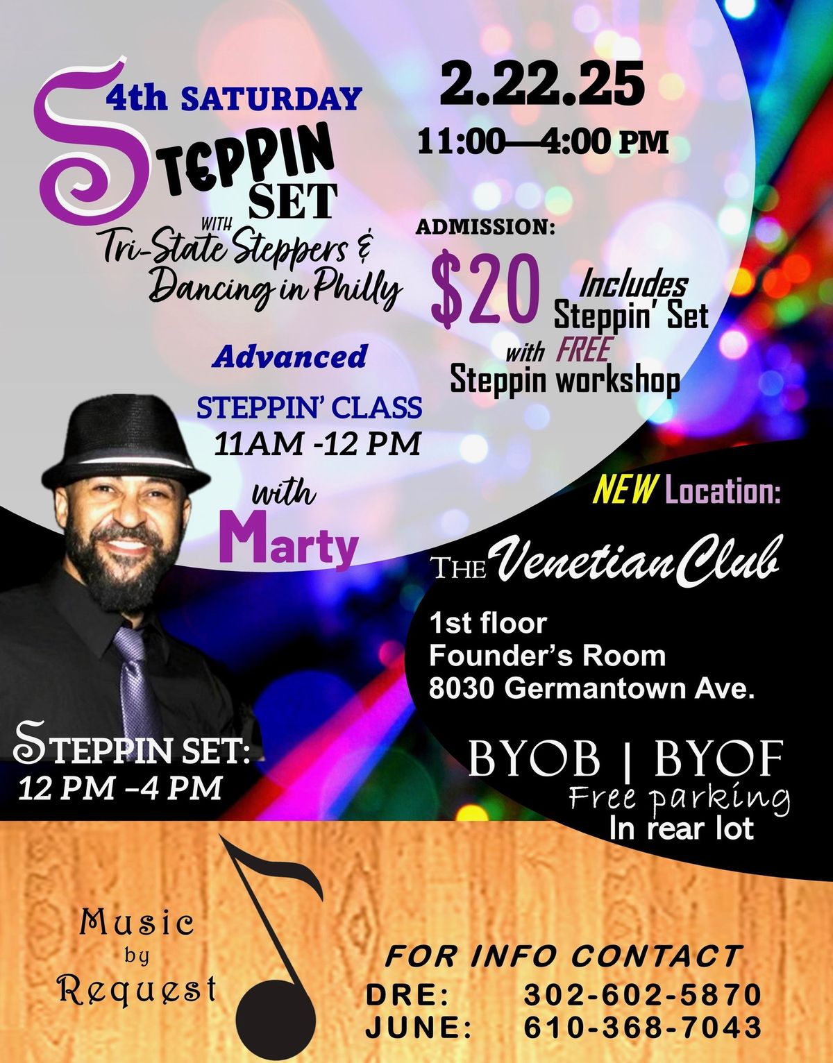 4th Saturday Day Steppin Set with FREE Lessons 