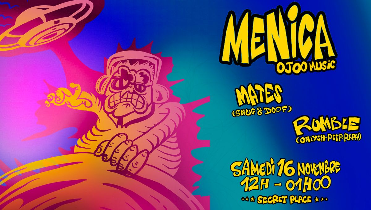 Rumble & Mates : Day party with Menica (Ojoo Music)