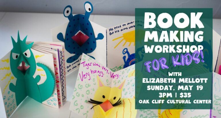Book Making Workshop For Kids! With Elizabeth Mellott