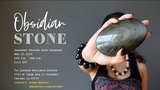 Obsidian Stone Shamanic Healing