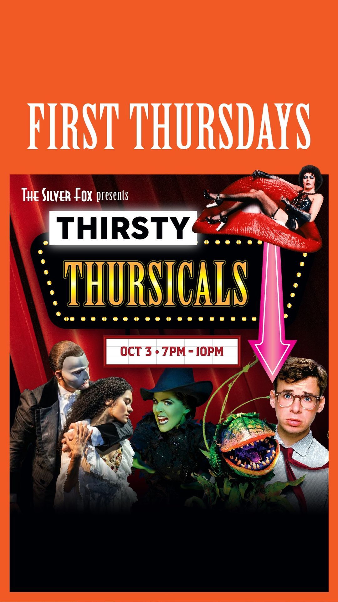 October First Thursday Thirsty Thursicals!