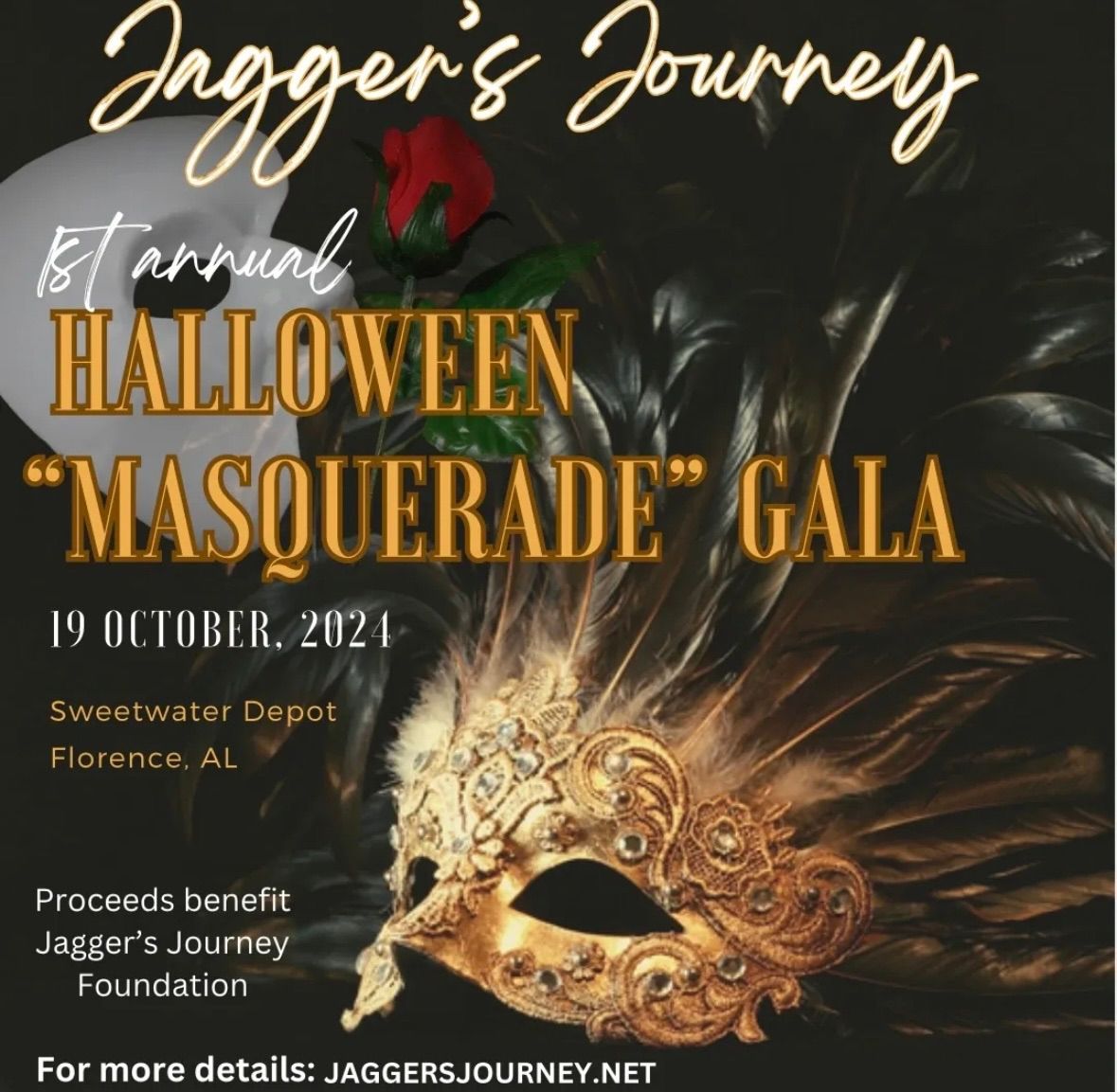 Jagger\u2019s Journey 1st Annual Halloween \u201cMasquerade\u201d Gala