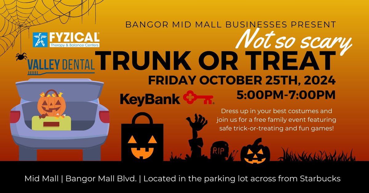 Mid Mall Free Family Trunk or Treat