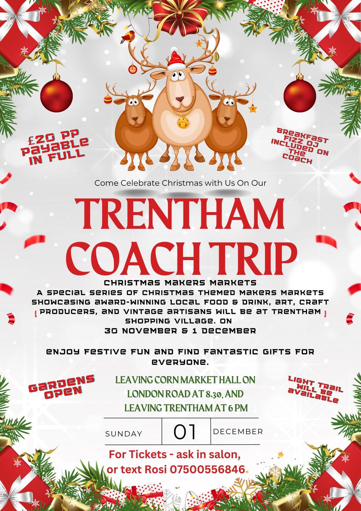 Luxury Coach Trip to Trentham