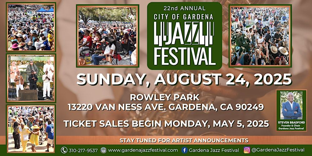 22nd Annual Gardena Jazz Festival in Gardena