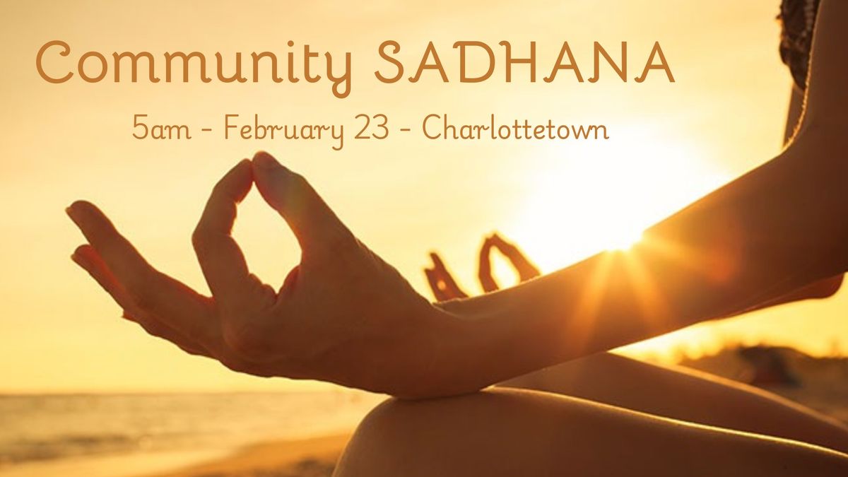 Community SADHANA