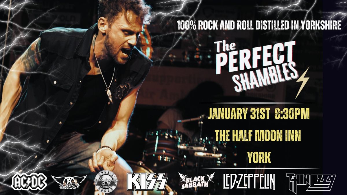 THE PERFECT SHAMBLES LIVE @ THE HALF MOON INN [YORK]